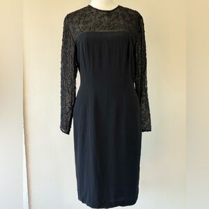 90’s romcom black cocktail dress